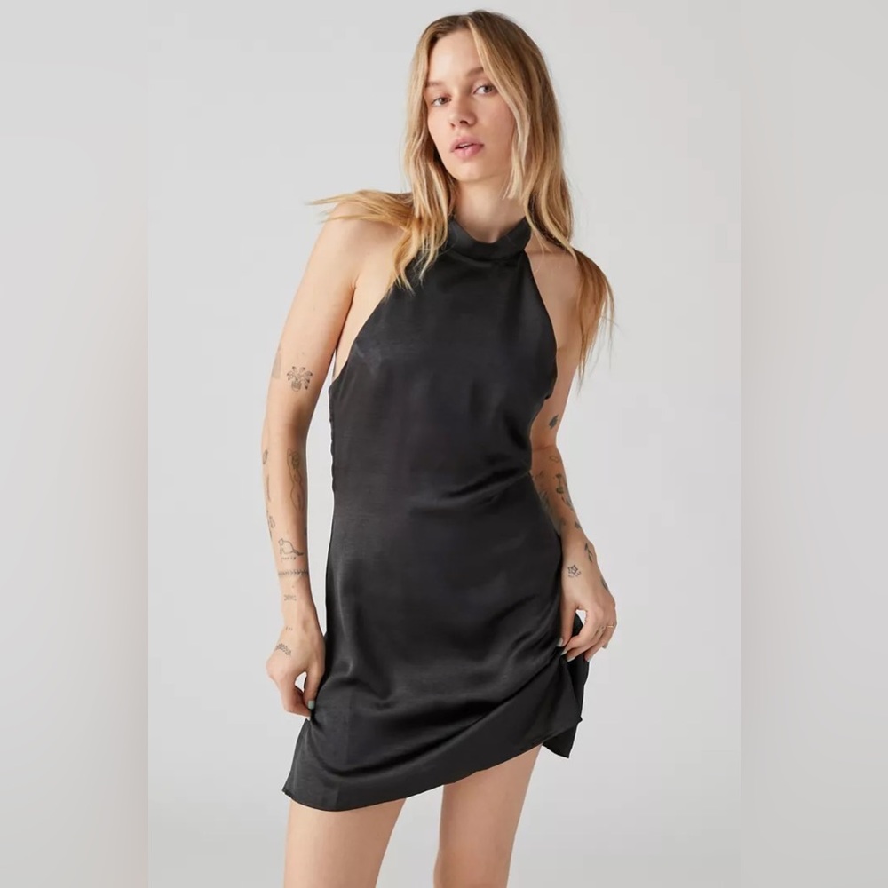 Urban Outfitters Olive Green Halter Dress - Picture 9 of 12